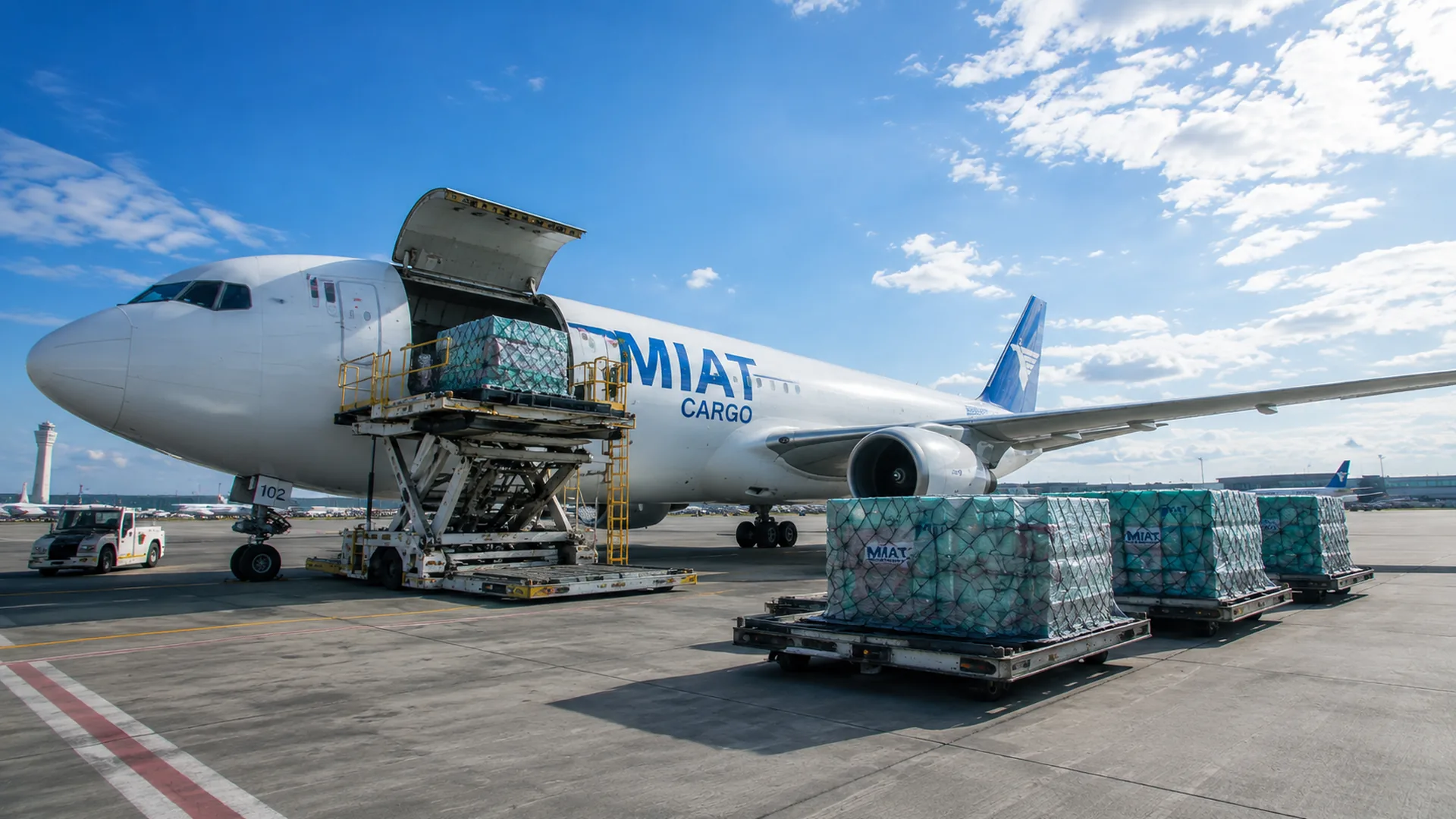 MIAT cargo loading