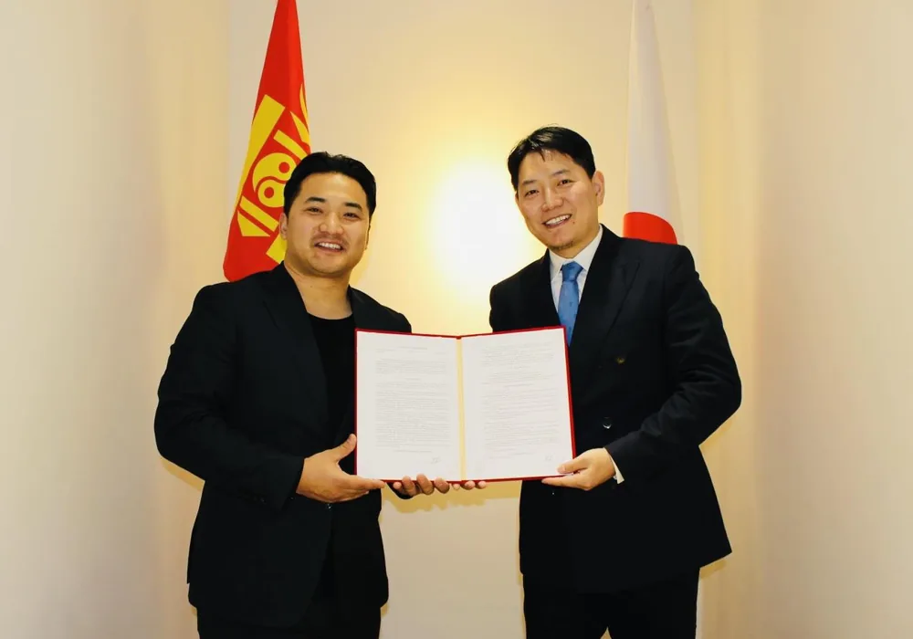 Partnership signing ceremony